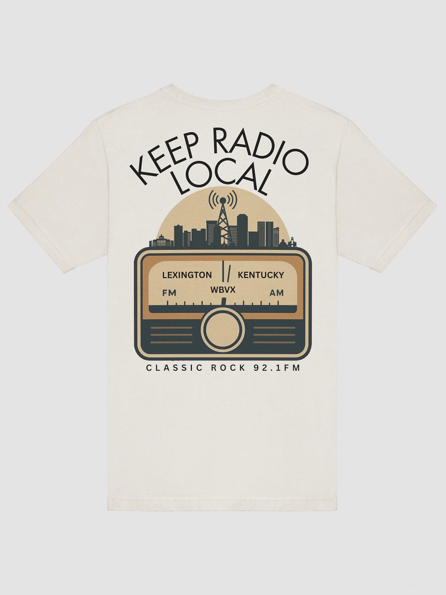 Keep Radio Local T-shirt product image (42)