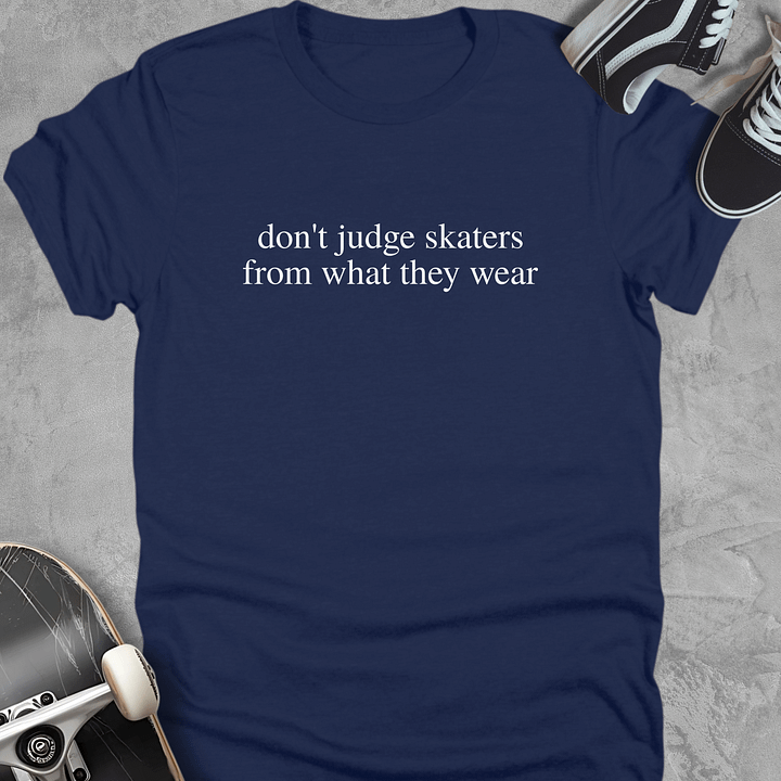 Don't judge skaters from what they wear, Youth T-Shirt Unisex product image (3)