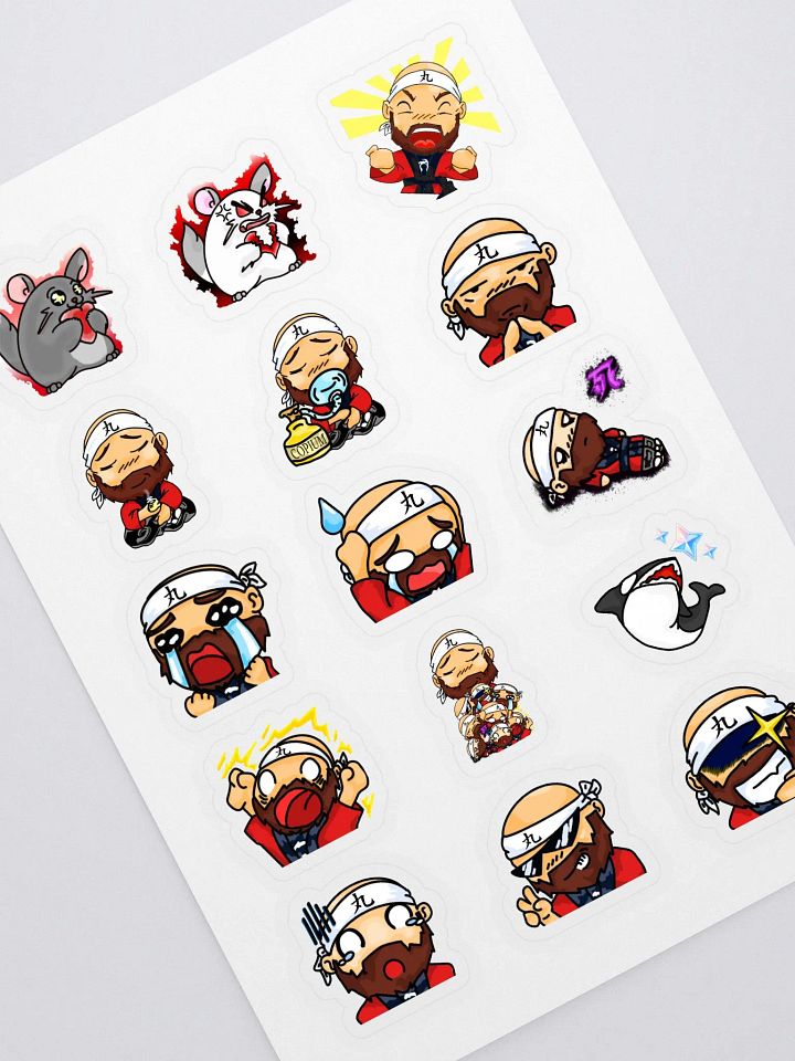 Blitz Emote Sticker sheet! product image (1)