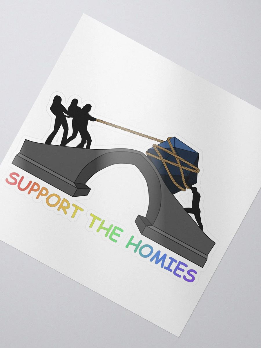 Support The Homies | Sticker product image (2)
