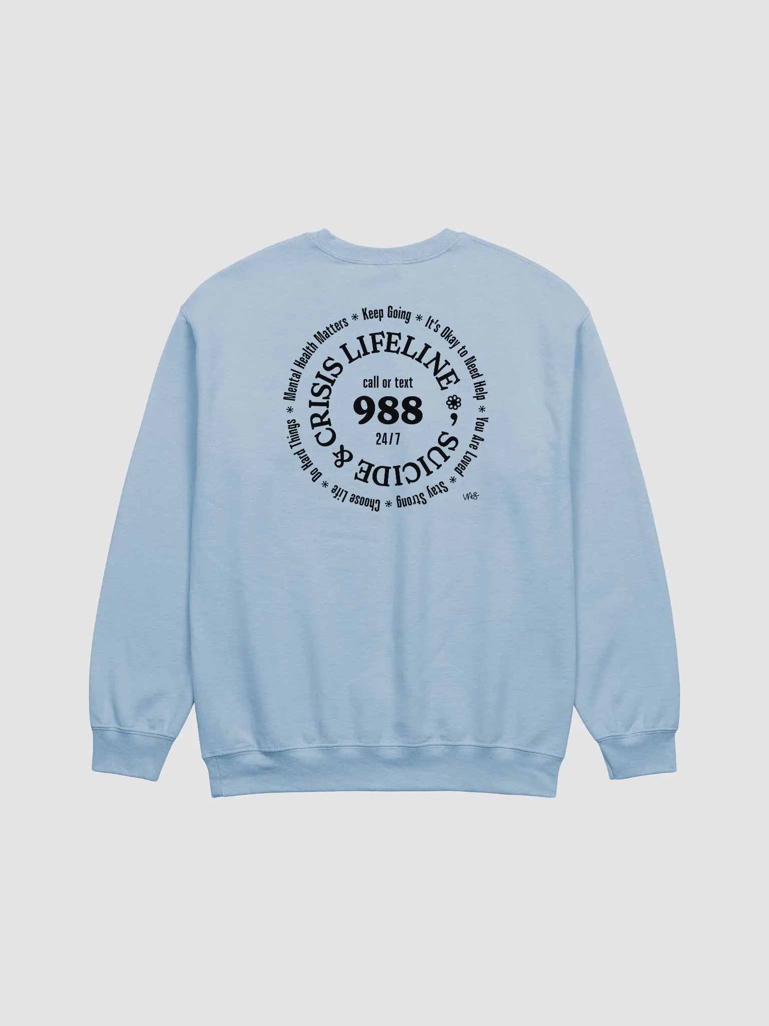 988 (Gildan Classic Crewneck Sweatshirt) product image (3)