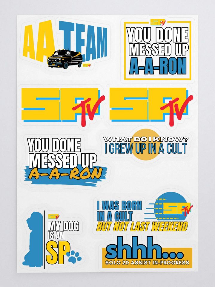 SPTV Multi Sticker Pack #2 - product image (1)
