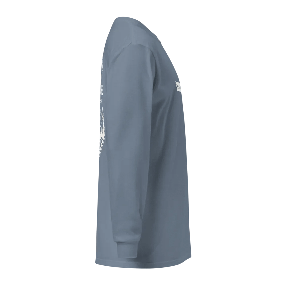 "WRVL Badge" Relaxed Long Sleeve Tee (Front & Back Design) product image (7)