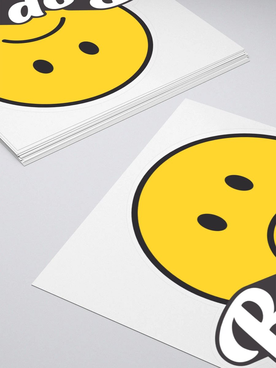 Bop Emoji Kiss Cut Stickers product image (4)
