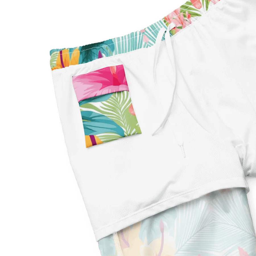 Men’s Swim Trunks – Tropical Bloom product image (6)