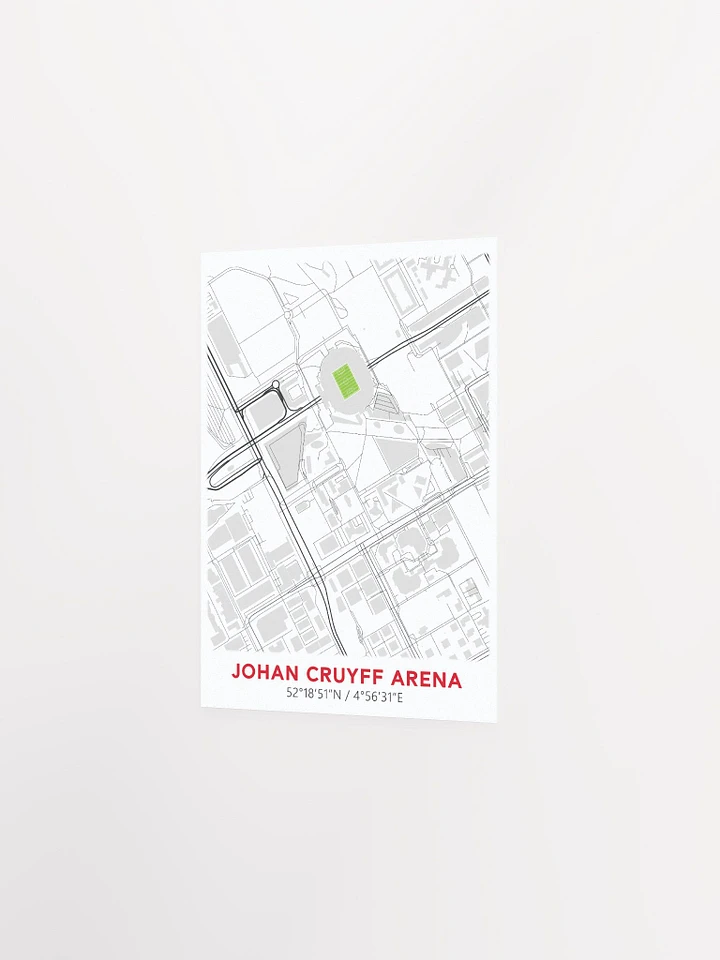 AFC Ajax Stadium Map Design Poster product image (9)