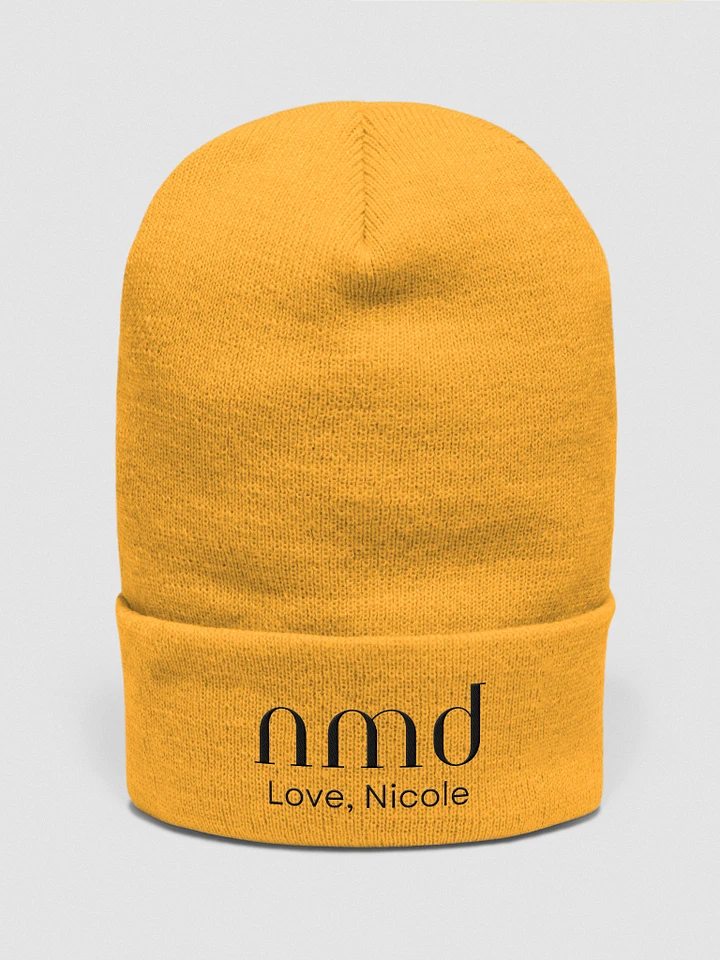 NMD Beanie - GOLD and WHITE product image (1)