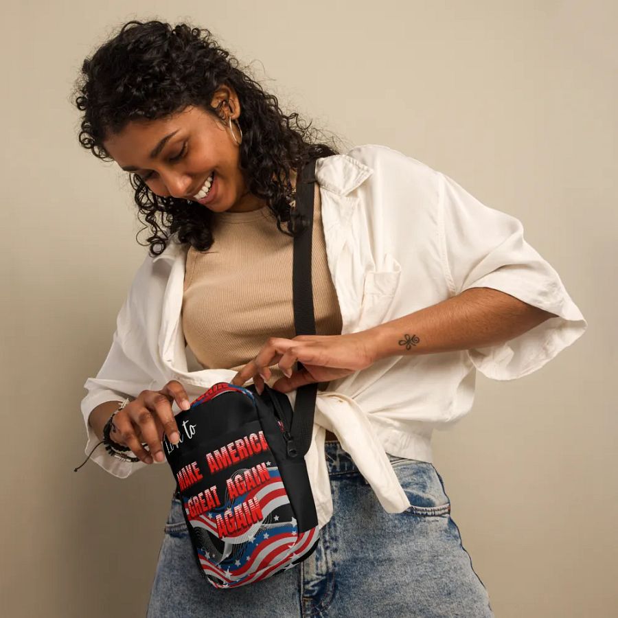 MAGA Crossbody Bag TRUMP SUPPORTERS moms dads friends product image (12)