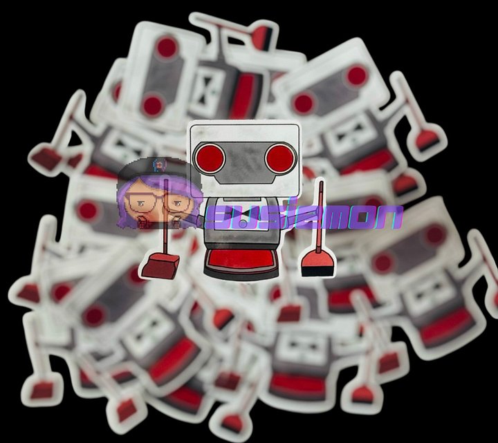 Robo Janitor Stickers product image (1)