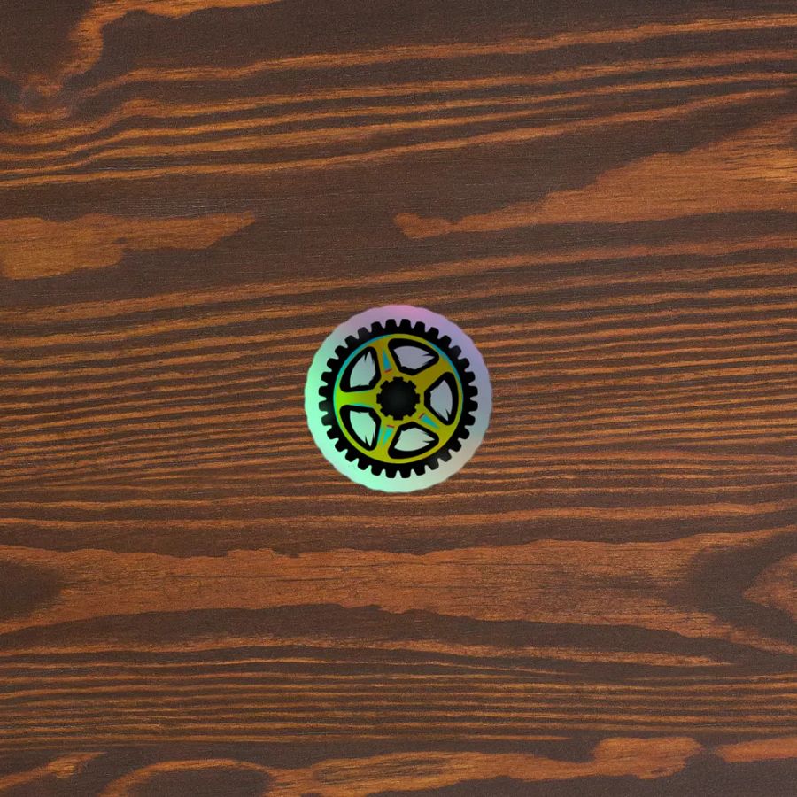 Holo Sprocket Sticker product image (3)