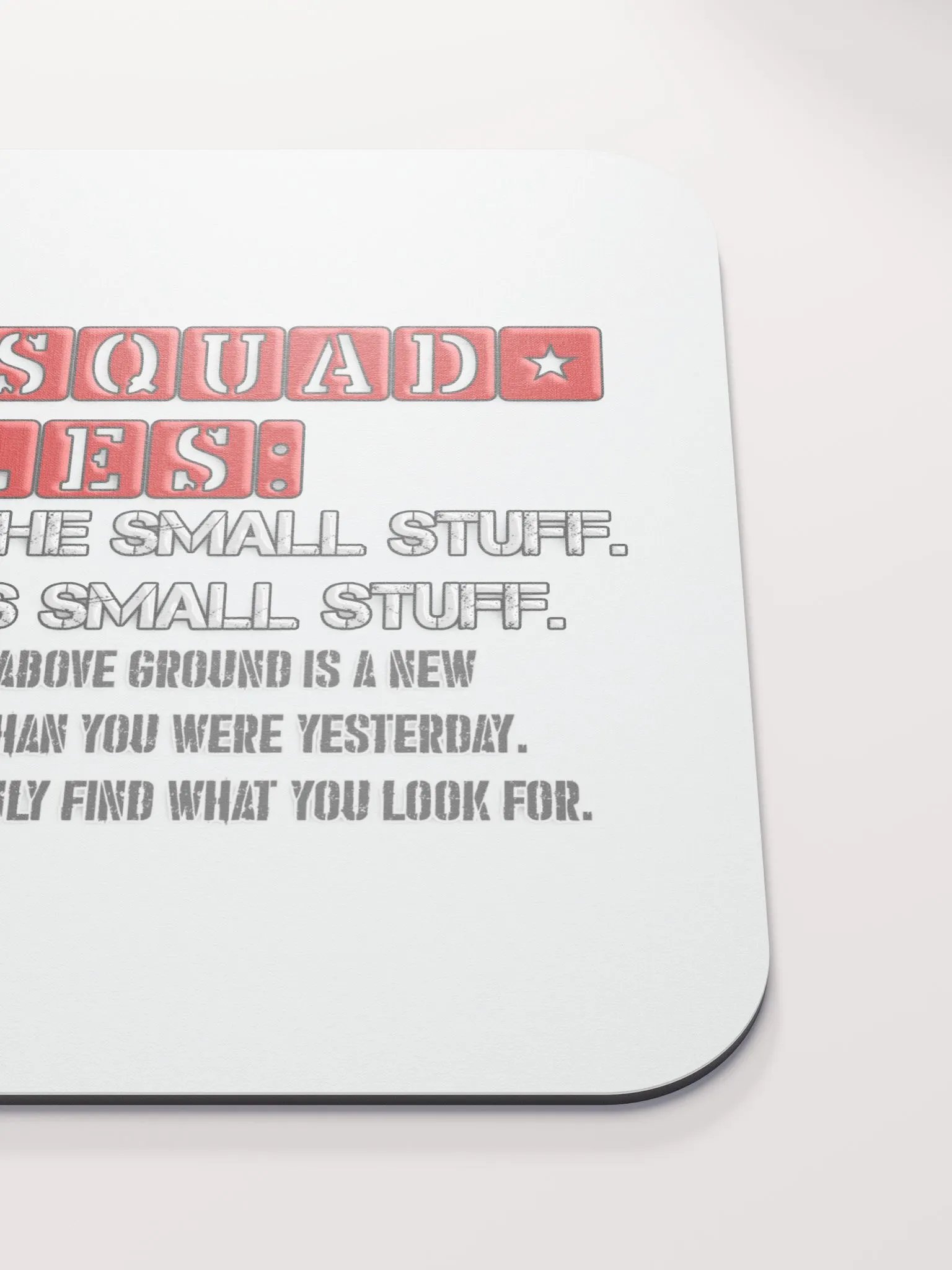 Synisisms Collection - 2 Rules Mouse Pad product image (5)