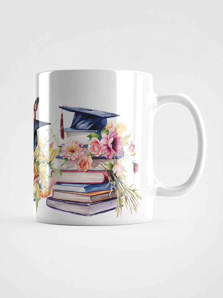 Graduation Caps and Flowers Mug product image (1)