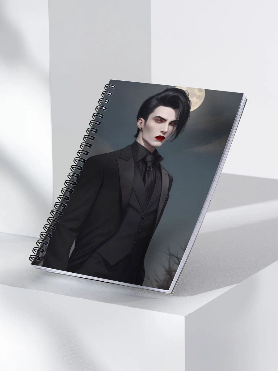 Male Vampire V.2 Spiral Notebook product image (3)