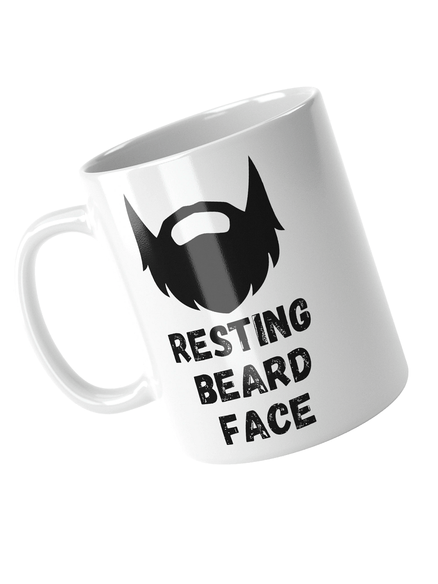 Resting Beard Face Mug product image (8)