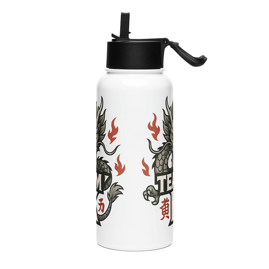 Team K China Stainless Steel Water Bottle with a Straw Lid product image (3)