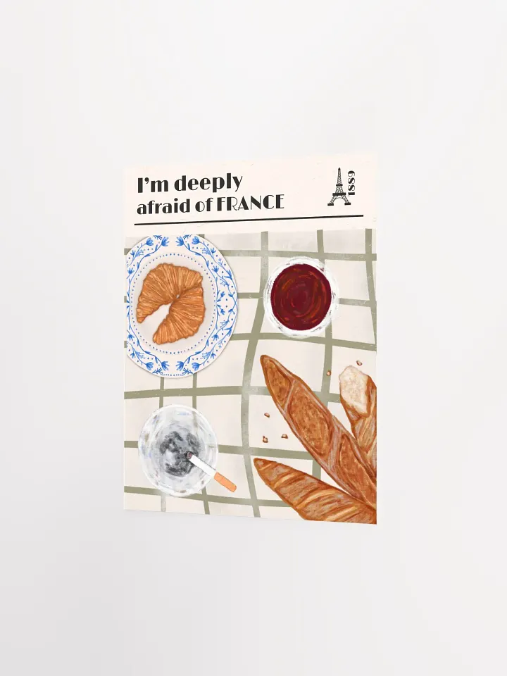 Afraid of France | Poster product image (2)