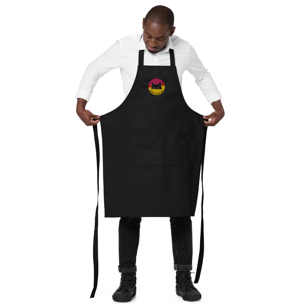 Embroidered kitchen apron product image (3)