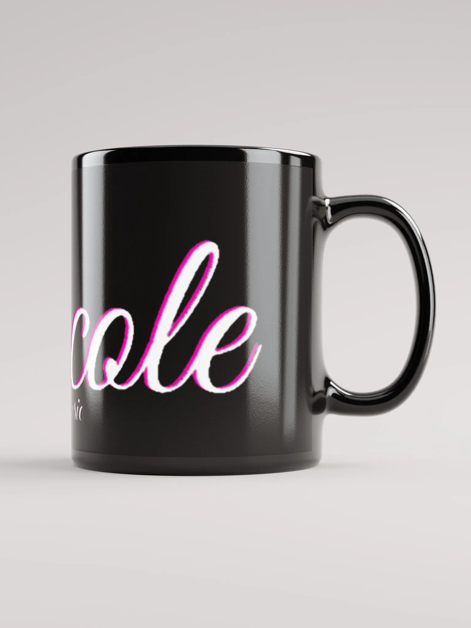 Nicole Music Mug Black product image (1)