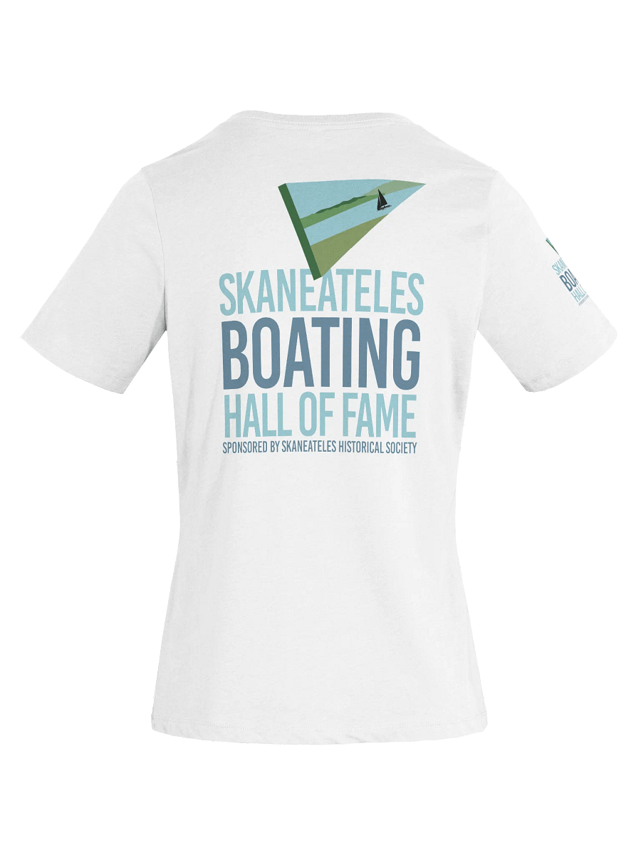 BHOF Sailboat Triangular Logo Women's V-Neck T-Shirt product image (4)