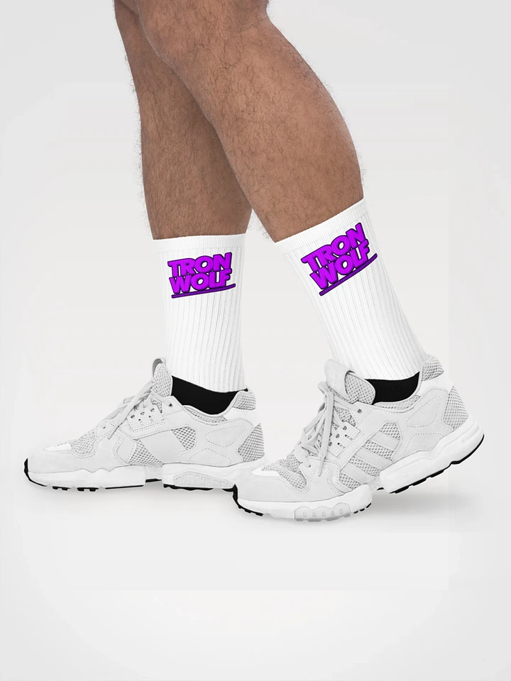 Funky TronWolf Socks! (JUST FOR THE FUNSIES) product image (1)