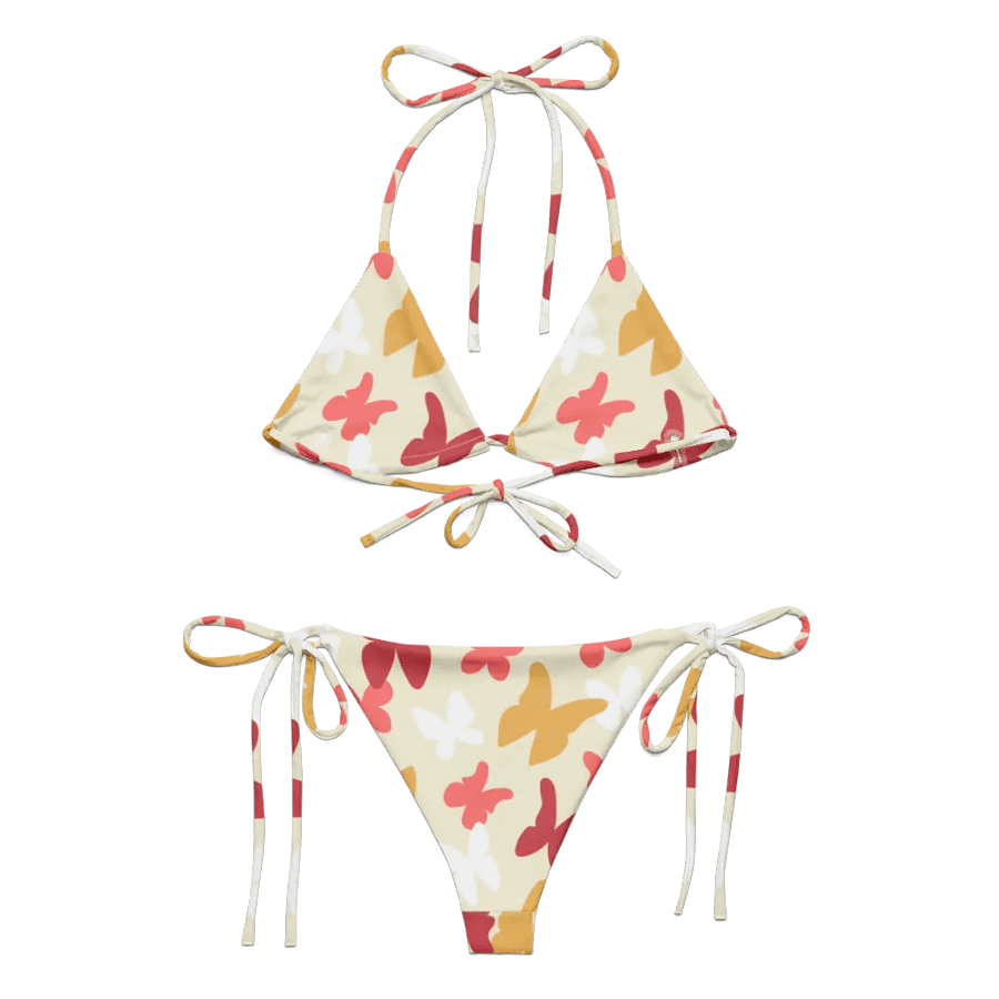 All-Over Print String Bikini - Butterfly product image (4)