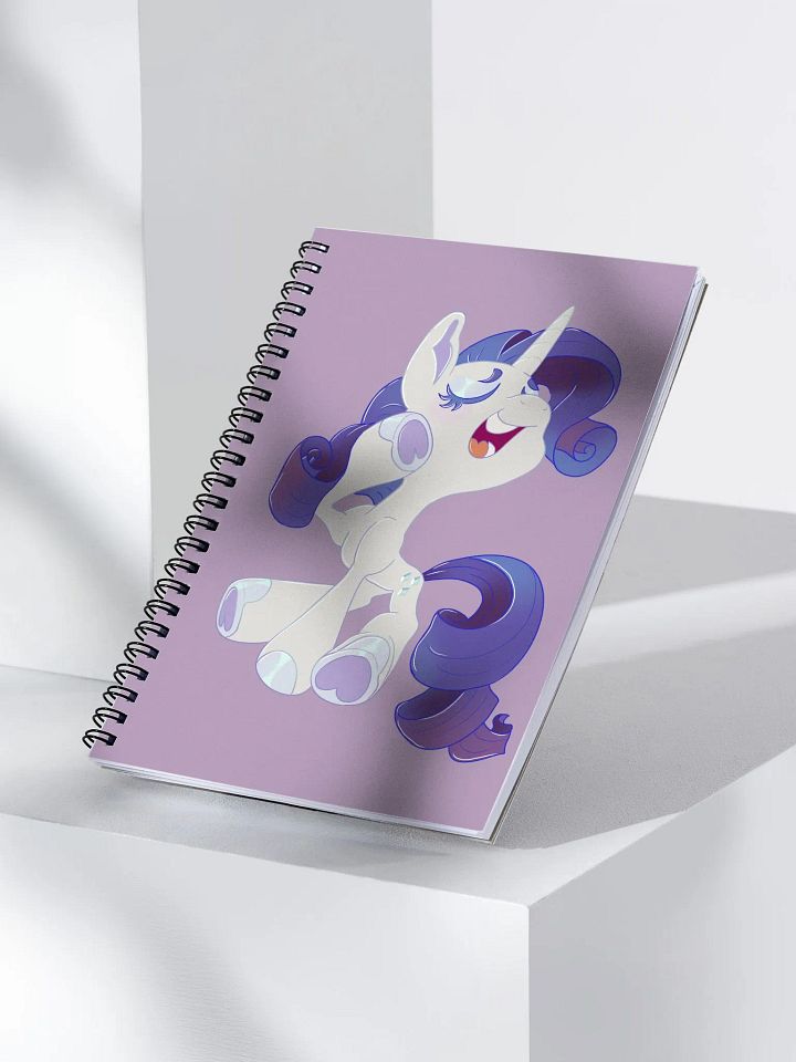 Rarity Spiral Notebook product image (2)
