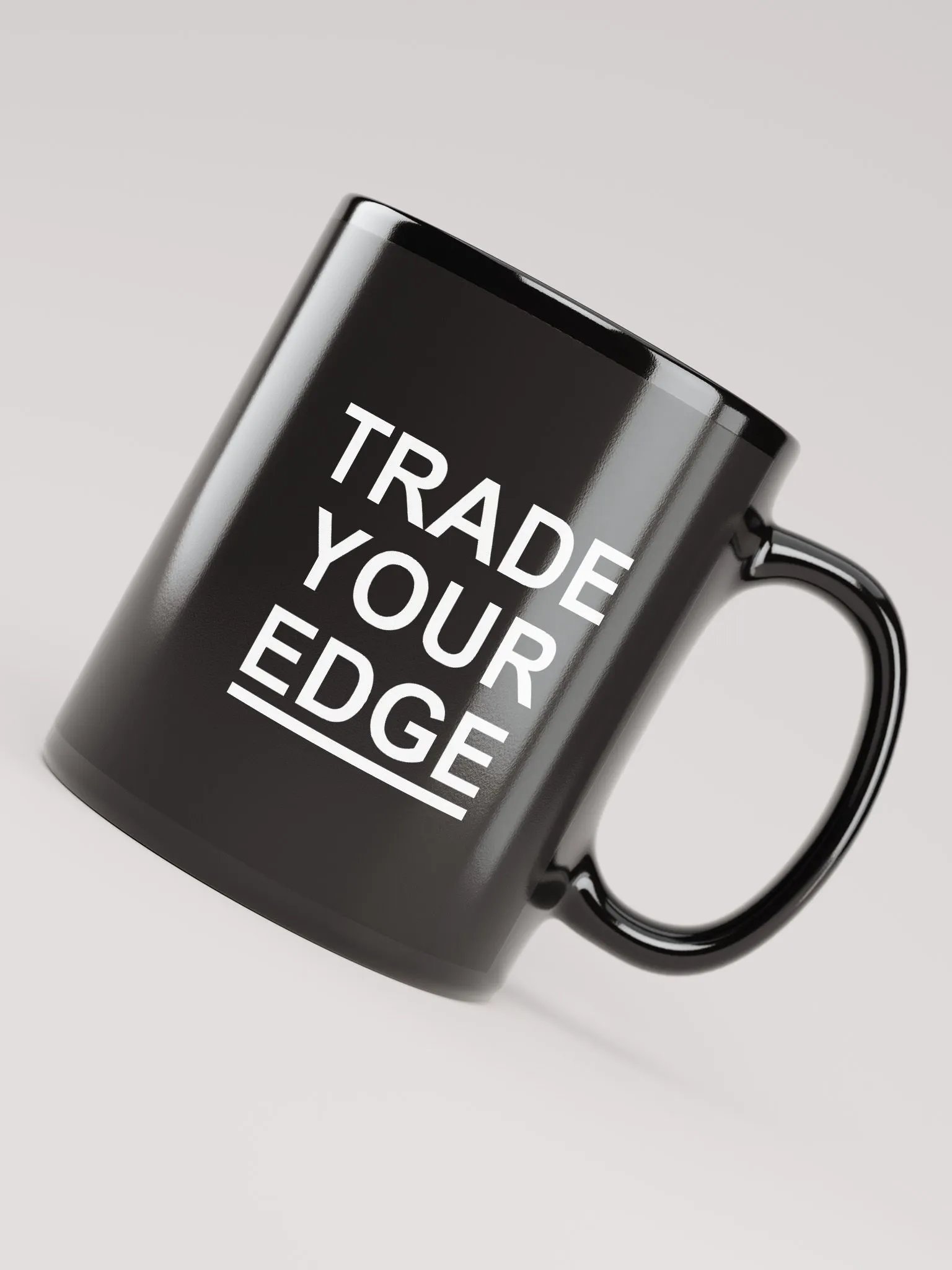 Coffee Mug (TRADE YOUR EDGE, Black) product image (4)