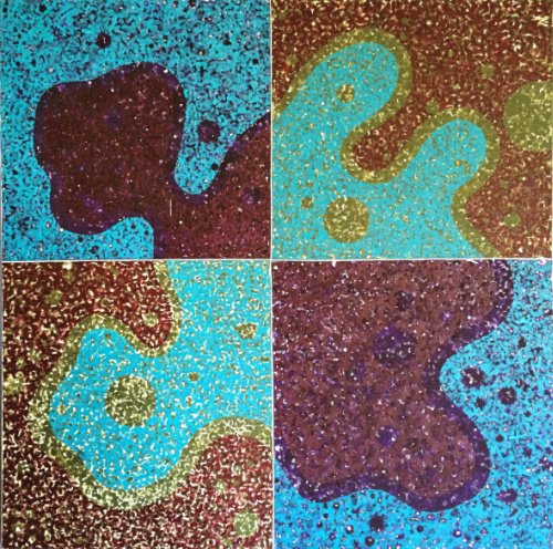 Laughing at the Jig (2012) on canvas (32" x 32") product image (1)