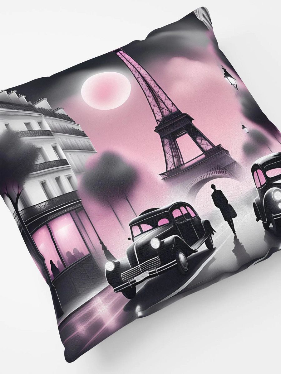 Dreamy Eiffel Tower Cityscape Pillow product image (5)