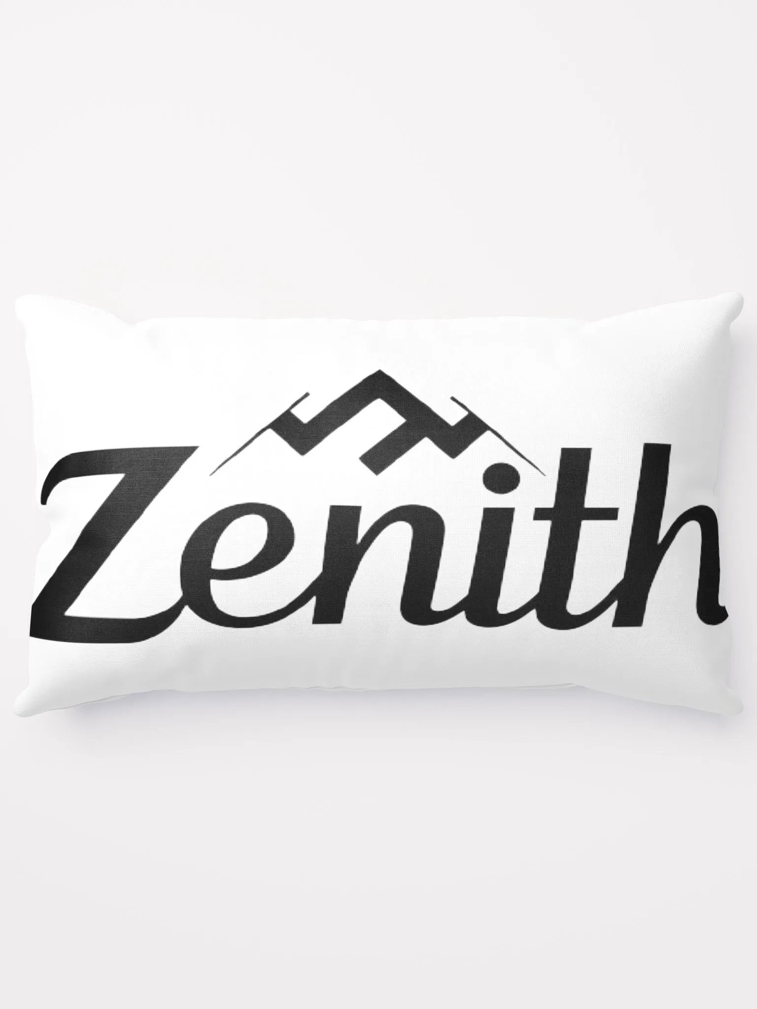 Zenith White Decorative Pillow - Mountain Design product image (5)