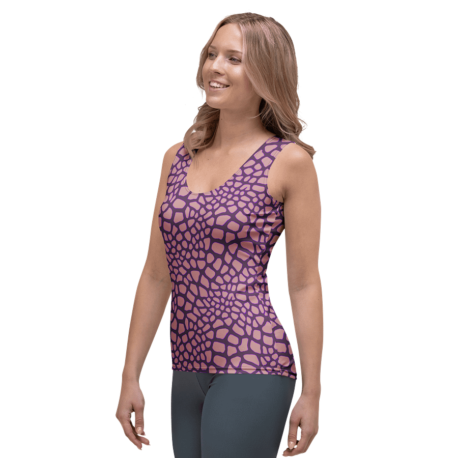 Purple Giraffe Tank Top product image (3)
