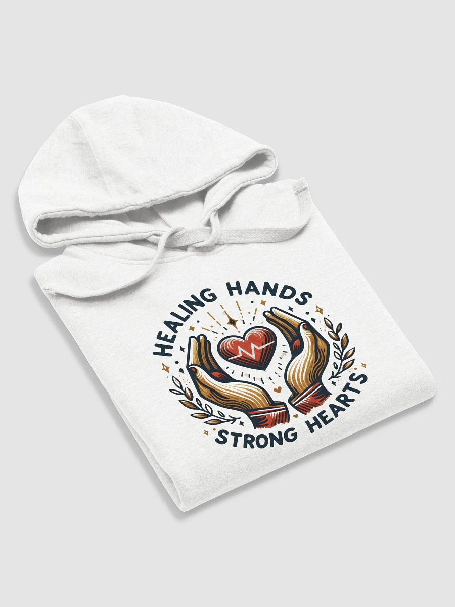 Strong hearts: Healing Hands Unisex Premium Hoodie product image (46)