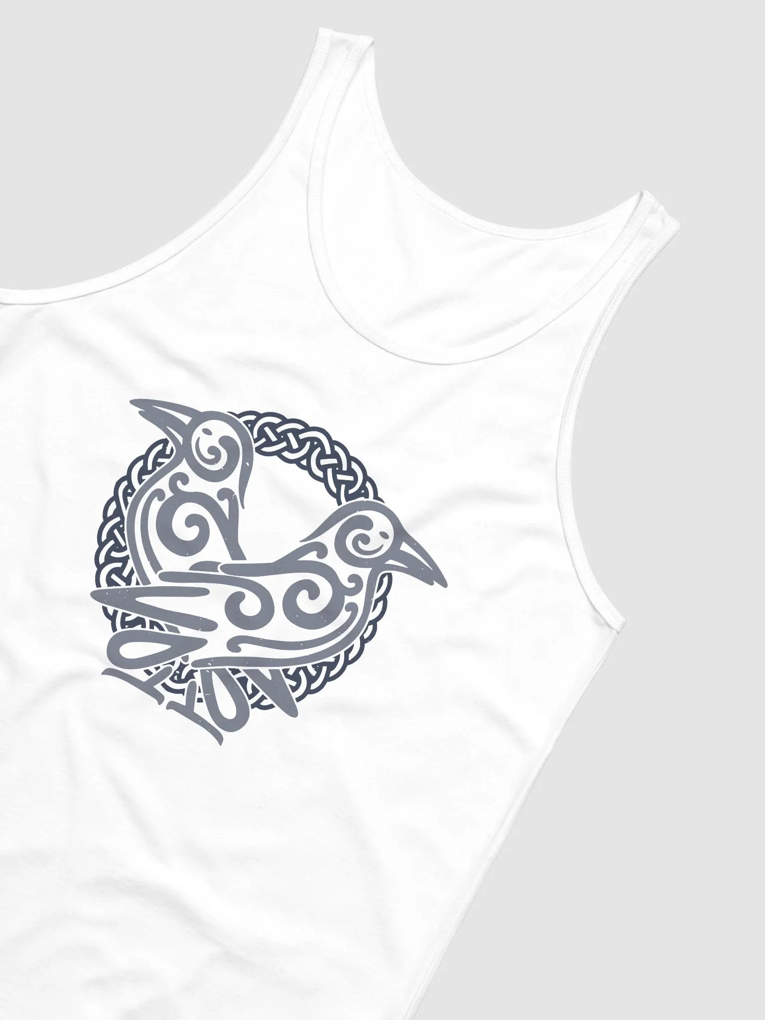 Odin's Ravens Men's Tank Top White product image (8)