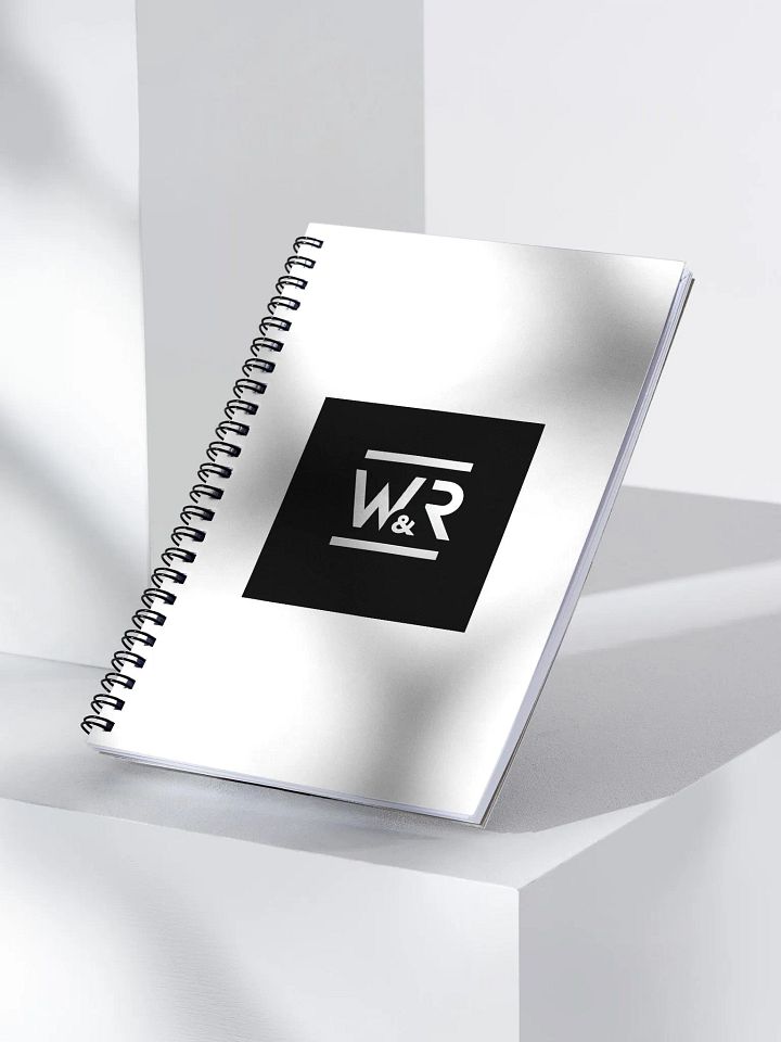Retro Logo Spiral Notebook product image (2)