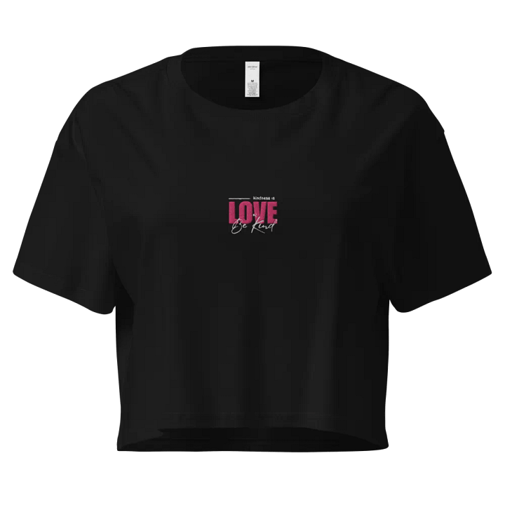 Love Script Pink Crop Top product image (1)