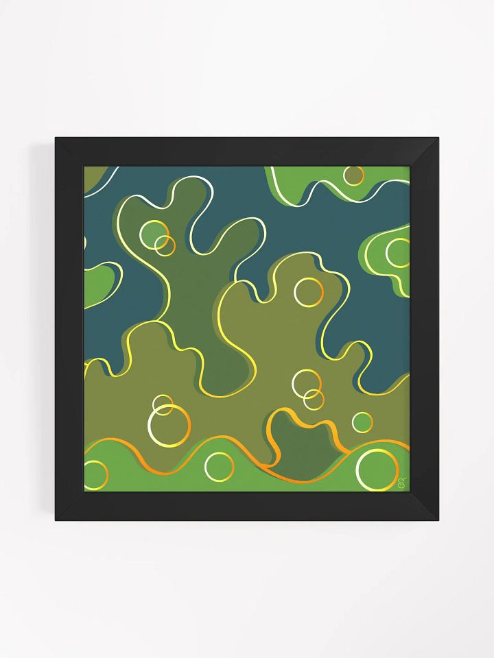 Fluid Motion Framed Art Poster - Abstract Landscape No. 5 product image (13)