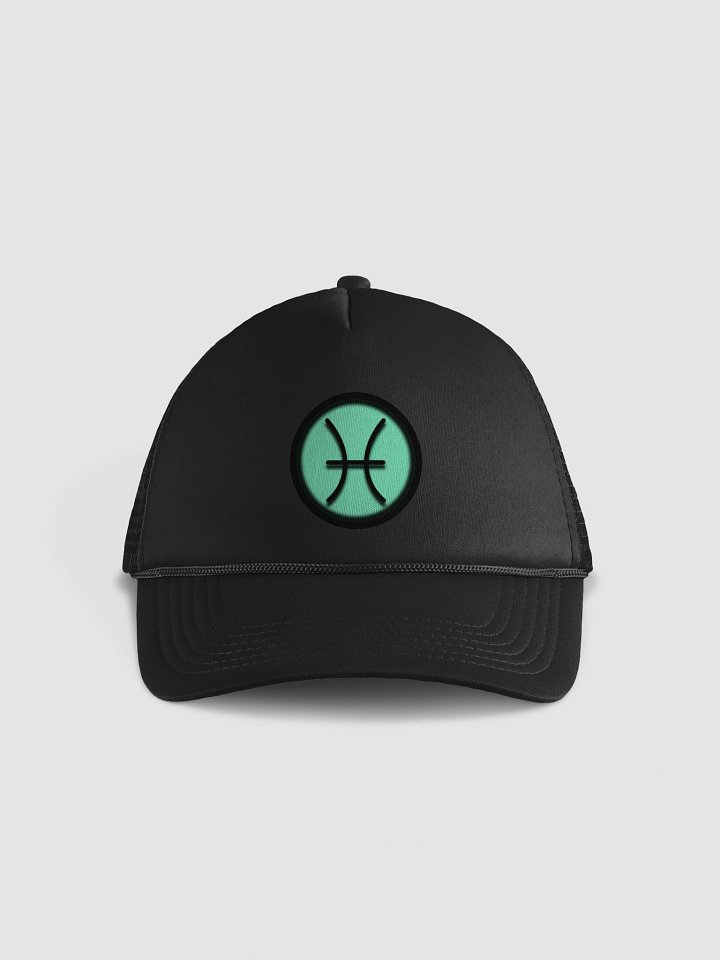 Astrology Symbol | Zodiac Sign | Pisces Foam Trucker Hat product image (1)