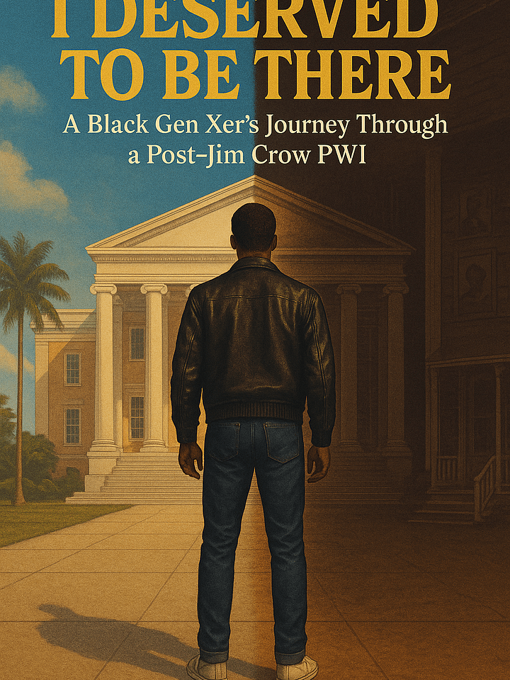 I Deserved to Be There A Black Gen Xer’s Journey and a Post-Jim Crow PWI product image (1)