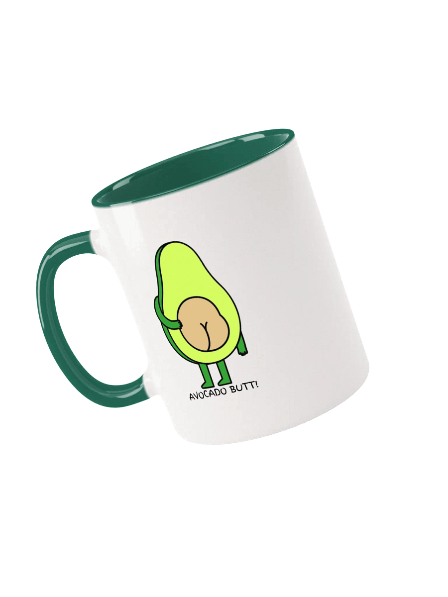 Cheerful Avocado Duo Ceramic Mug product image (5)