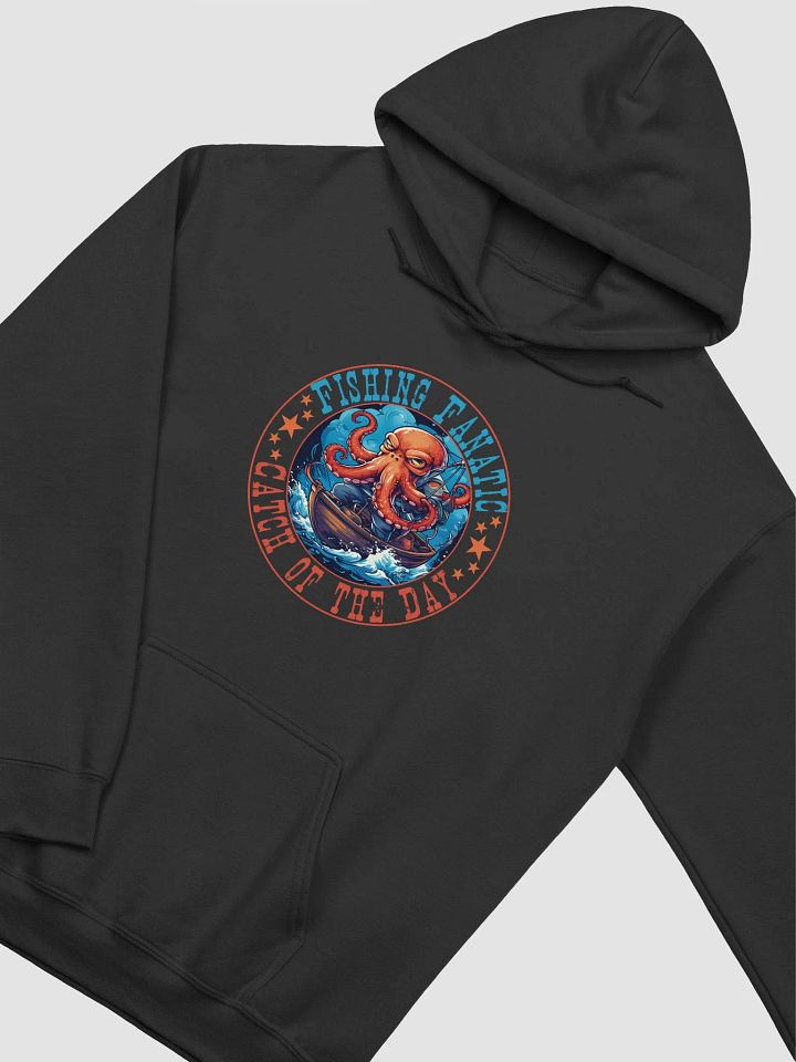Fishing Fanatic Catch of the Day Hoodie - Perfect for Fishing Enthusiasts product image (2)