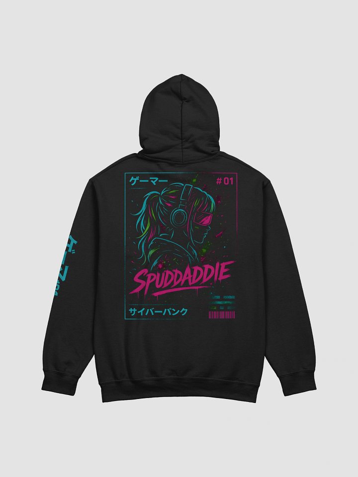 #01 SPUDDADDIE // Neon Override Hoodie product image (2)