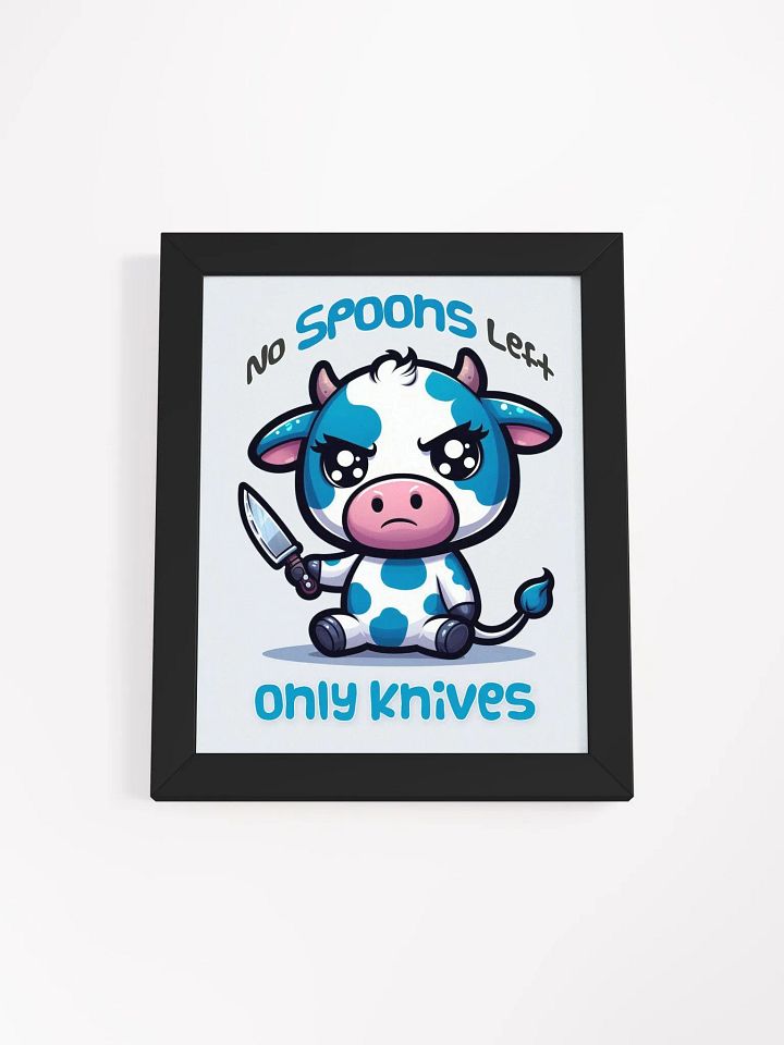 No Spoons Framed Poster product image (25)