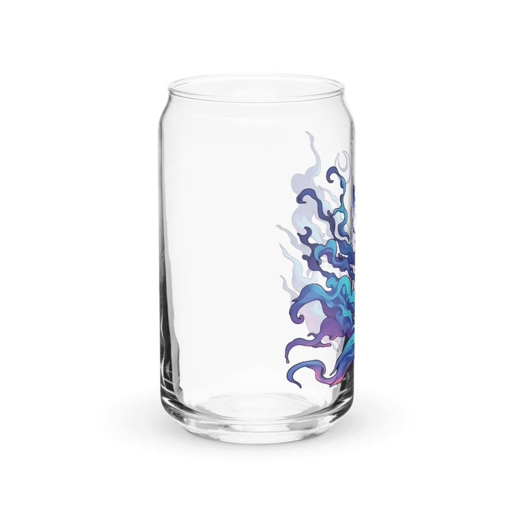 Mystical Moon Fox Can Glass product image (8)