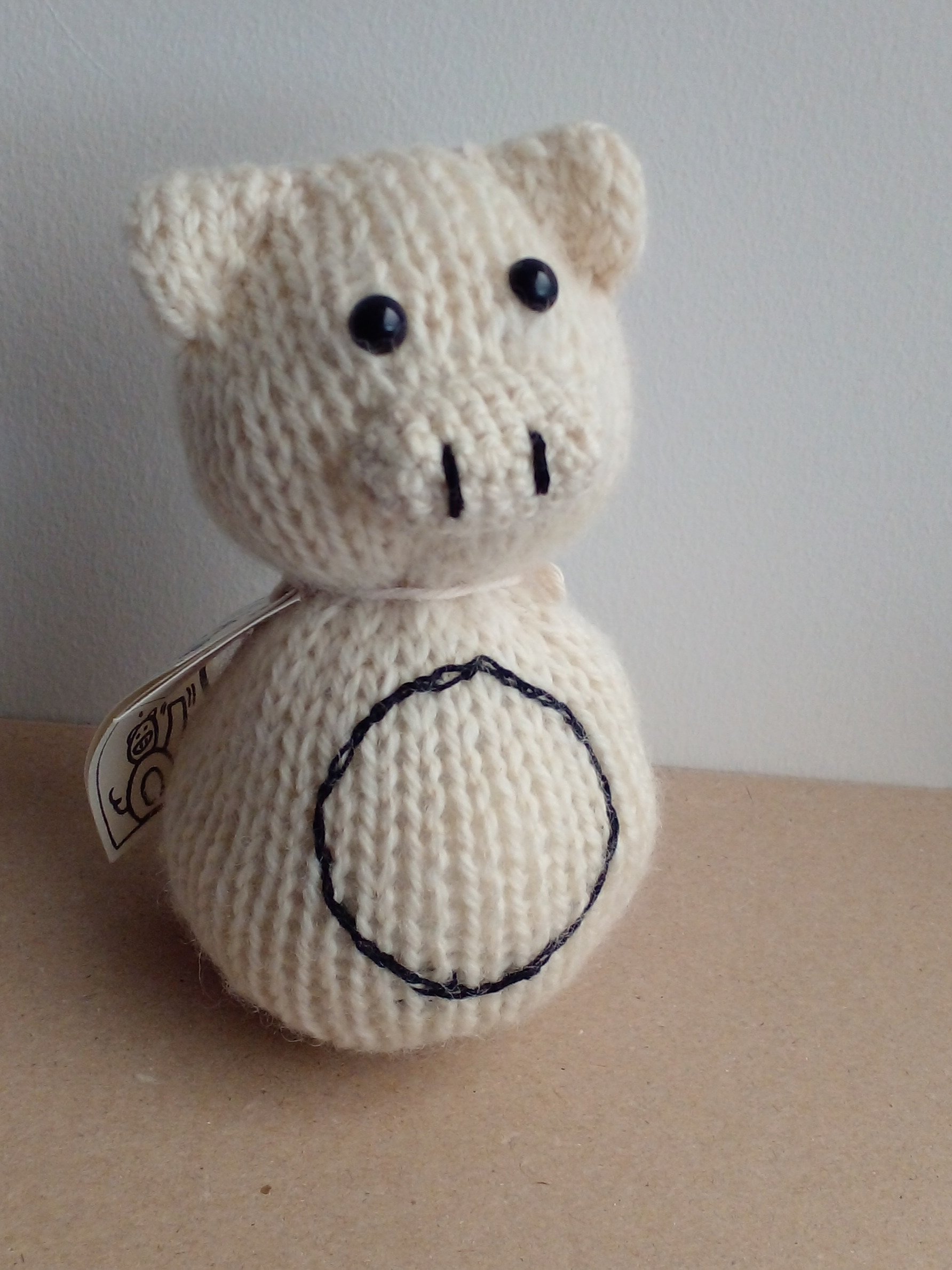 100% Wool 15cm Stuffed Pupsie - Pupsies! product image (1)