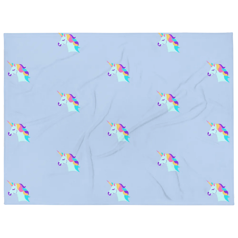 Magical Unicorn Dreams Throw Blanket product image (1)