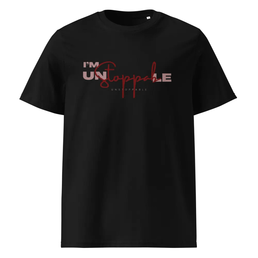 UNstoppable Stylized Text Organic T-Shirt product image (6)