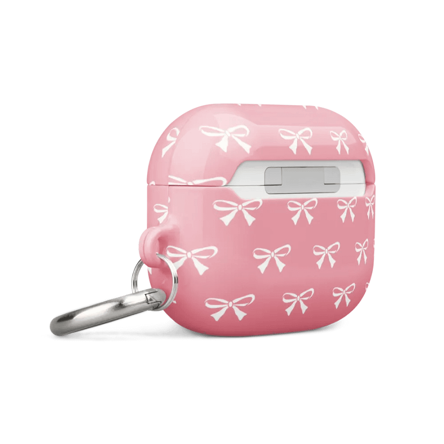 Light Summer Pink Bow Case for AirPods product image (4)