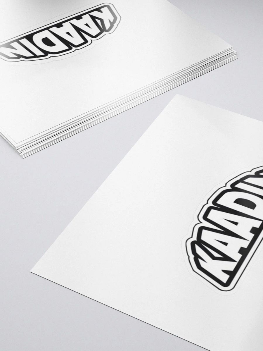 Kaadin - Black and White Sticker product image (5)