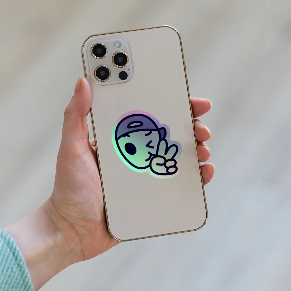 COME IN PEACE Holo Sticker product image (8)