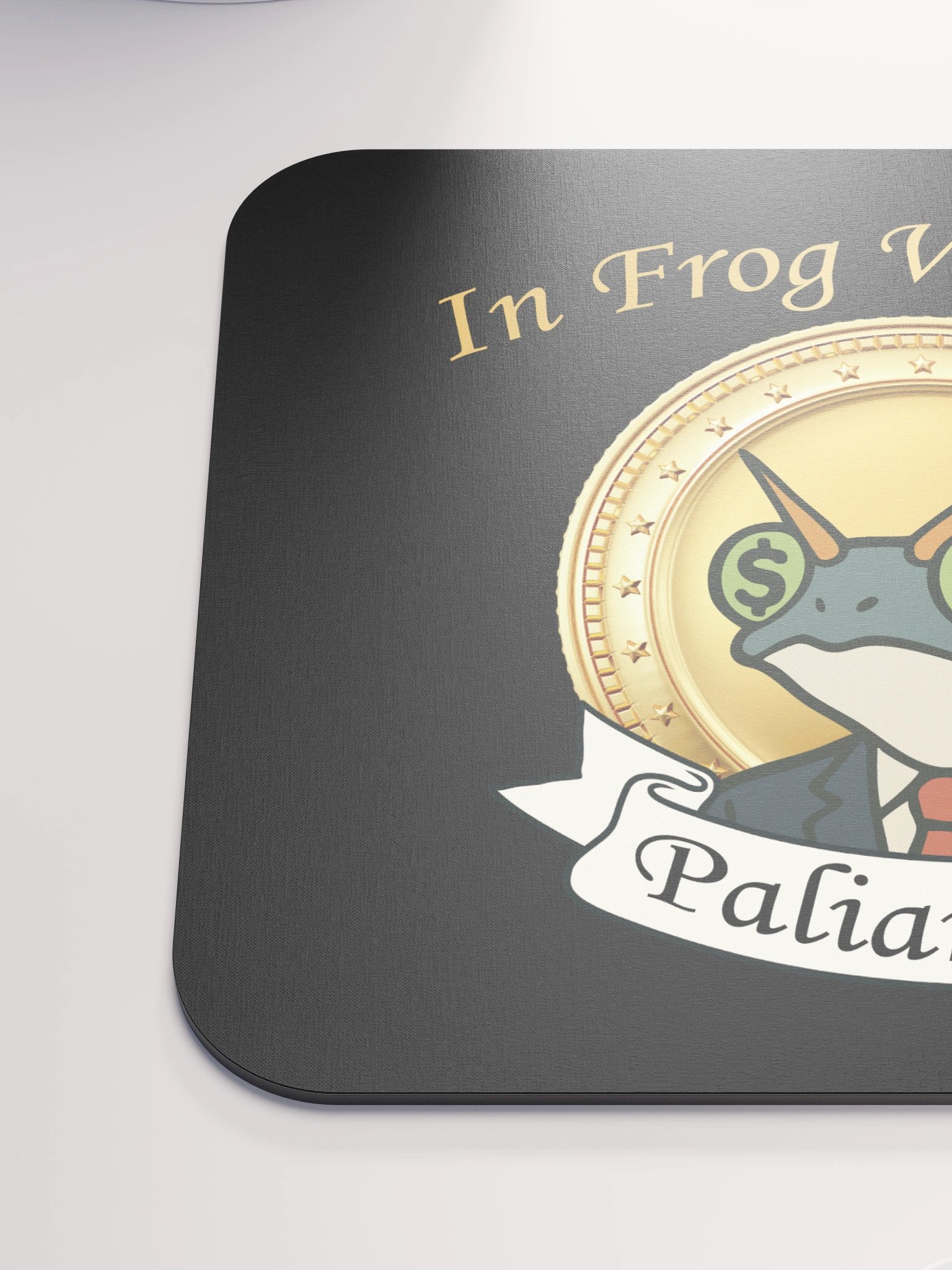 FROGMONEY2025 In Frog We Trust Mouse Pad product image (6)